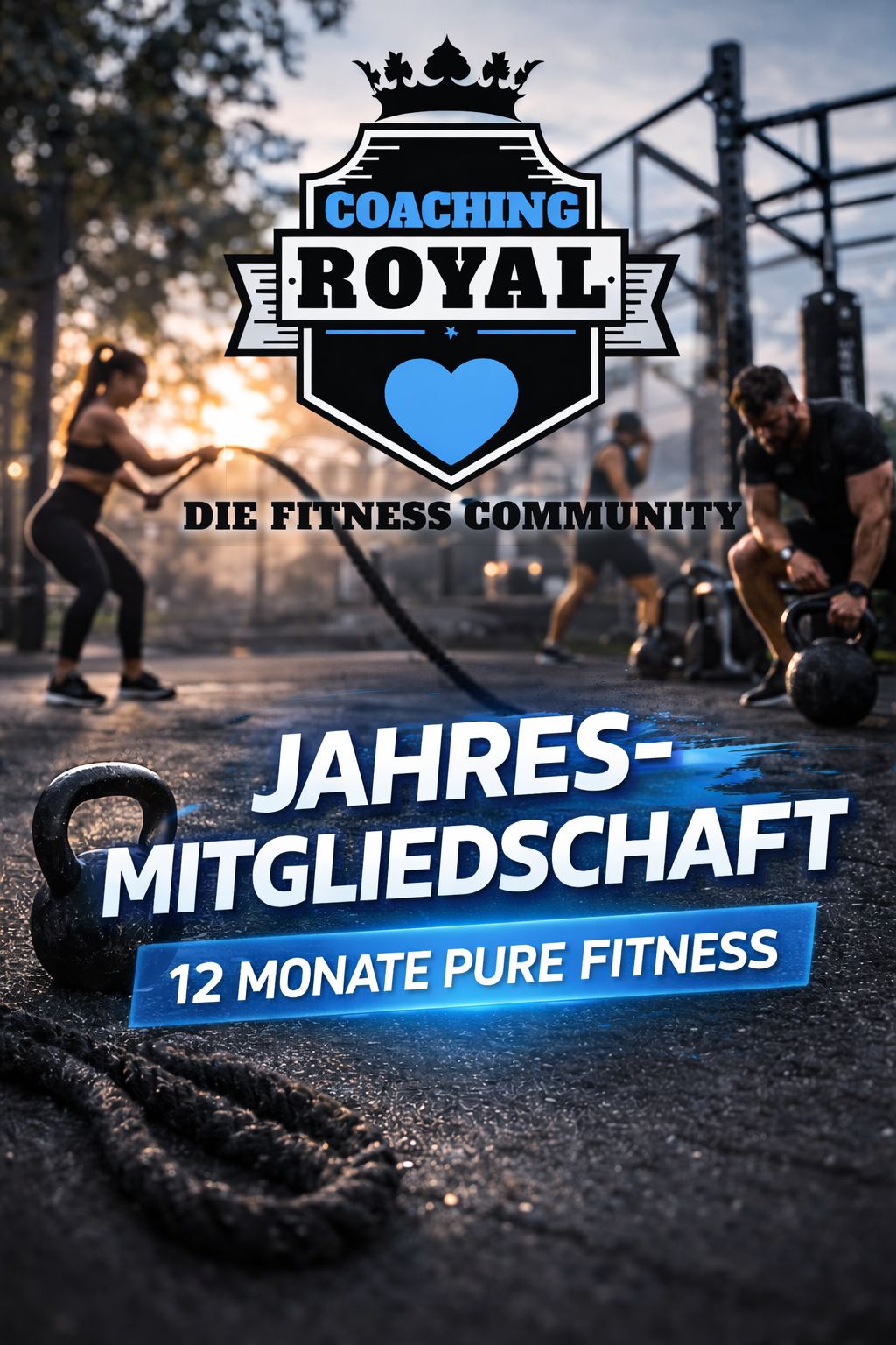 Jahresmitgliedschaft – 12 Monate pure Fitness