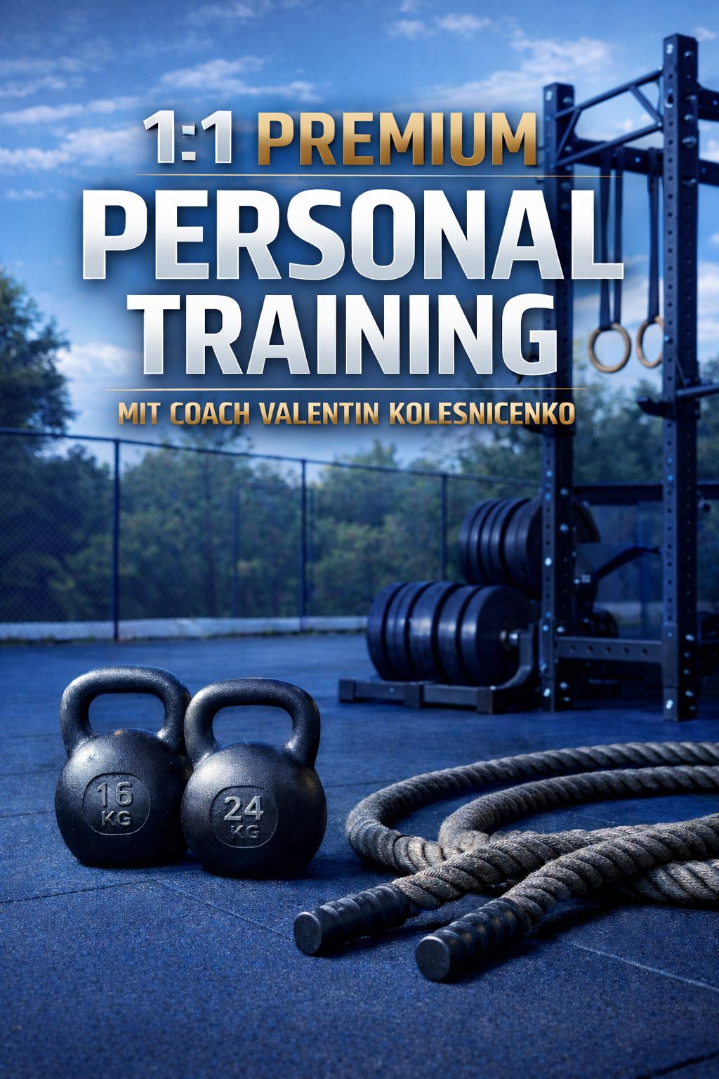 1:1 Premium Personal Training mit Coach Valentin Kolesnicenko